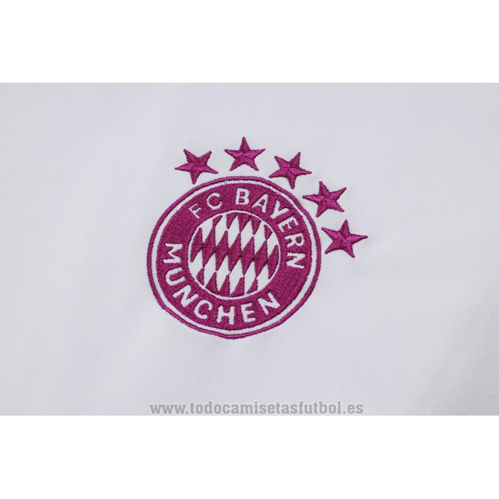 Chandal del Bayern Munich Manga Corta 2023-2024 Blanco - Pantalon Corto